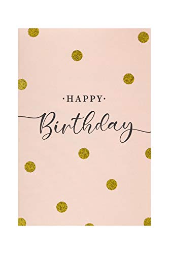bsb Kartka urodzinowa życzenia urodzinowe - Happy Birthday - biała koperta