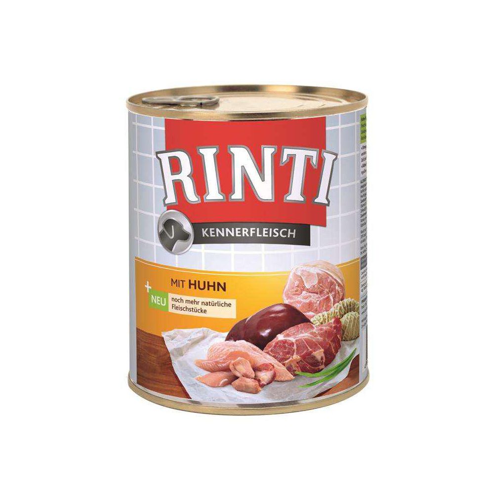 Rinti Rinti Kennerfleisch Huhn karma mokra dla psa - kurczak 400g