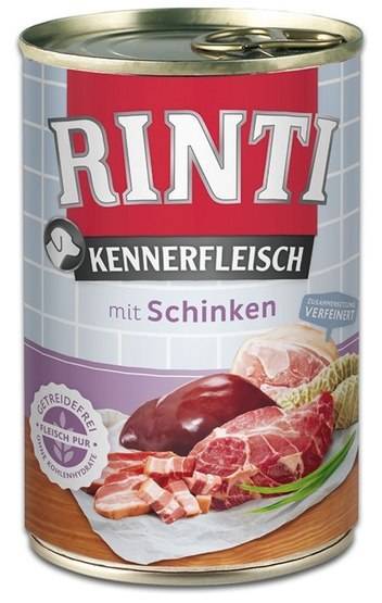 Rinti Rinti Kennerfleisch Schinken karma mokra dla psa - szynka 400g