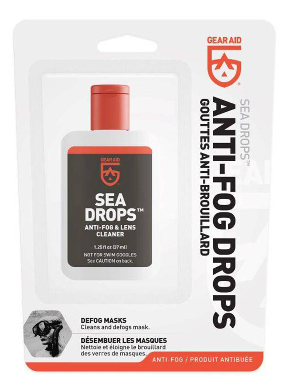 Żel Gear Aid Sea Drops Anti-Fog and Lens Cleaner