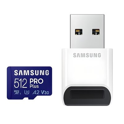 Samsung Karta pamięci microSD MD-MD512KB/EU 512GB PRO Plus + czytnik MB-MD512KB/WW
