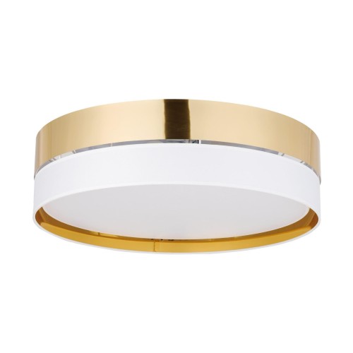 Hilton D60 lampa sufitowa 4-punktowa biała/złota 4773