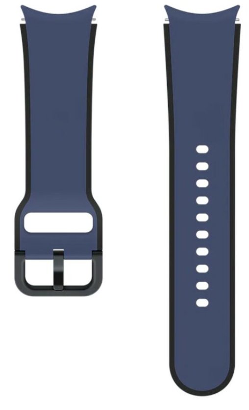Pasek do Samsung Galaxy Watch 4/5 Two-tone Sport Band (20mm) S/M Granatowy