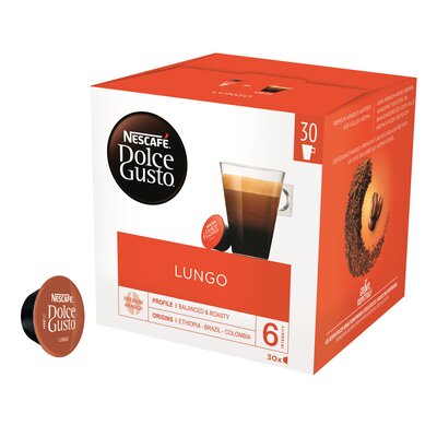 Kapsułki NESCAFE Lungo do ekspresu Nescafe Dolce Gusto