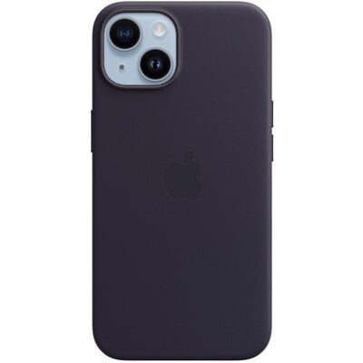 Etui APPLE Leather Case MagSafe do iPhone 14 Atramentowy | Raty