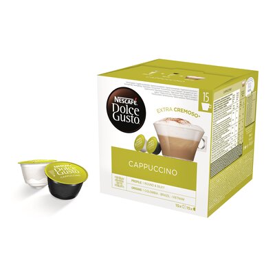 Kapsułki NESCAFE Cappuccino do ekspresu Nescafe Dolce Gusto