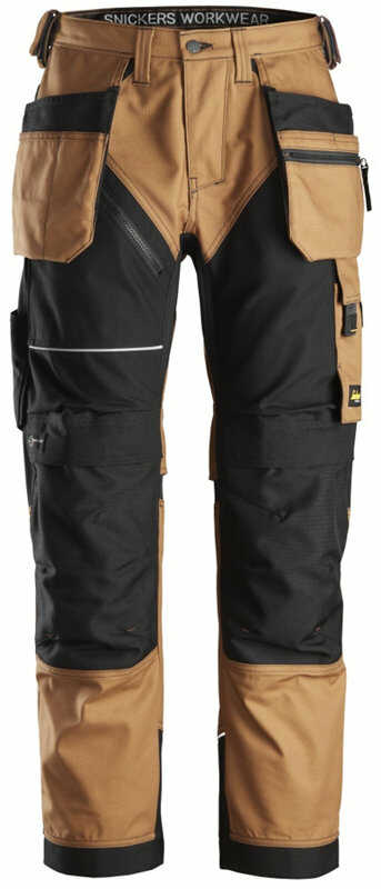 6214 Spodnie RuffWork+ Canvas+ z workami kieszeniowymi Snickers Workwear