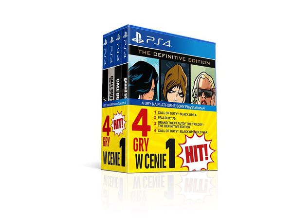 Mix Pack 4 gry na PS4