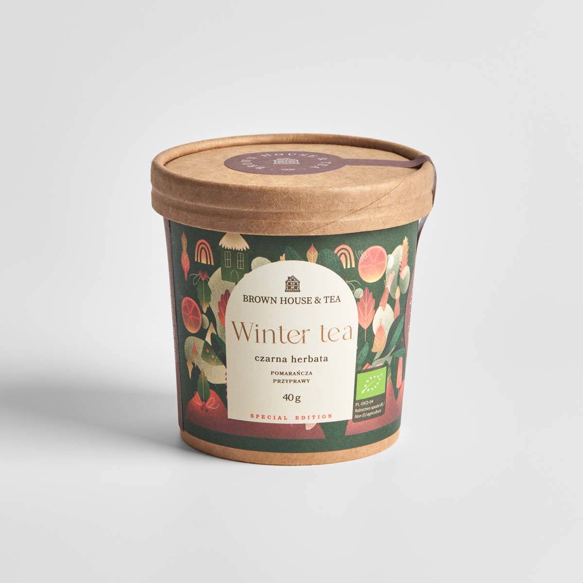Brown House & Tea Brown House & Tea Winter tea Herbata sypana 40g 0200001318