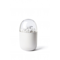Unbekannt Qualy roaming Bear Cotton Bud Holder  White [A] 521707400