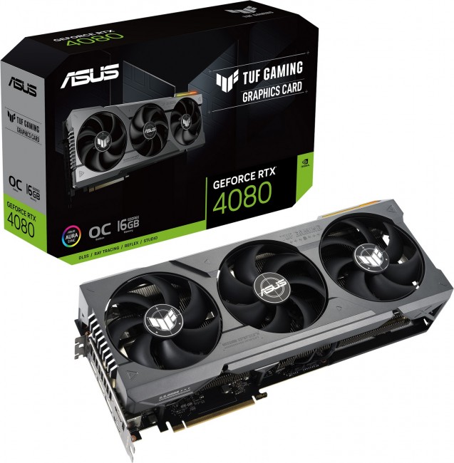 ASUS GeForce RTX 4080 TUF Gaming OC 16GB GDDR6X