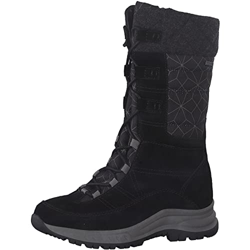 Tamaris Comfort Damskie sztyblety 8-86217-29-1, czarny, 40 EU Weit