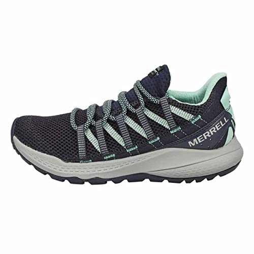 Merrell Damskie buty trekkingowe Bravada Edge, Granatowy czarny, 42.5 EU