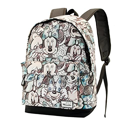 Minnie Mouse KM-37554 2018 Plecak Casual, 40 cm, 1 litr, Wielobarwny, Wielobarwny, 40, Plecak na co dzień