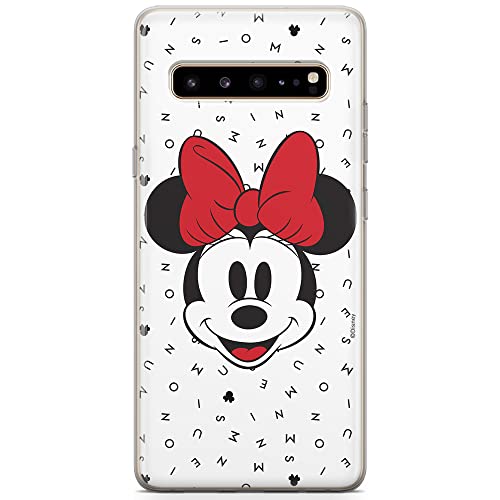 Etui Disney dedykowane do Samsung S10 5G, wzór: Minnie 056 Etui całkowicie zadrukowane, oryginalne i oficjalnie licencjonowane