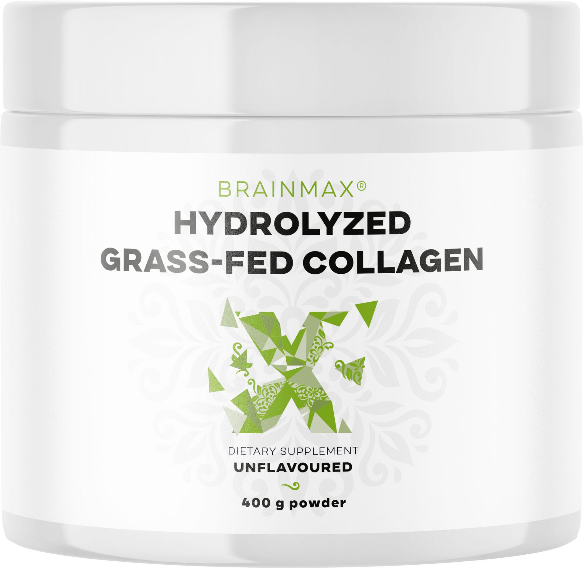 BrainMax Kolagen Hydrolizowany, Kolagen Karmiony Trawą, 400 g