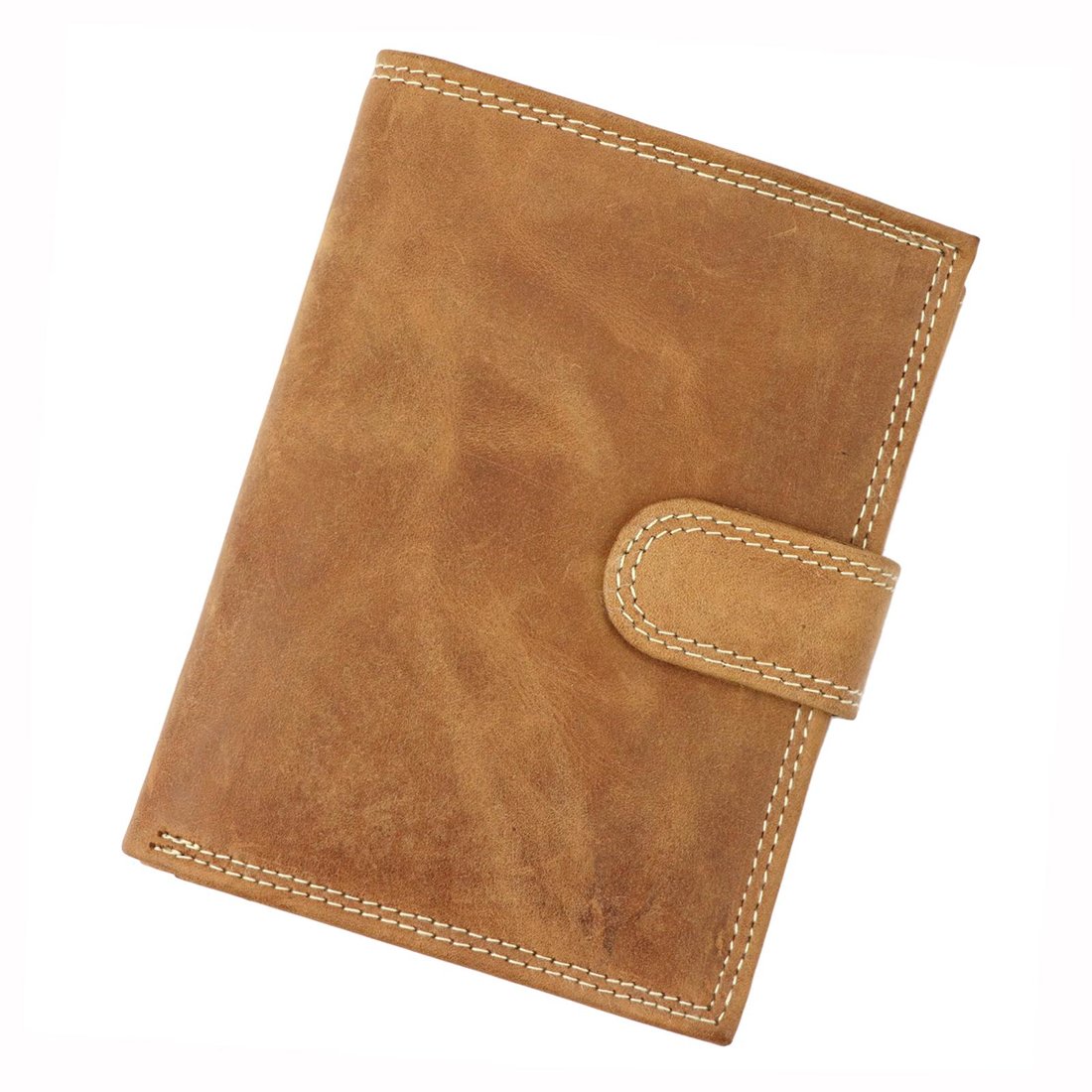 Męski portfel Wild N4L-CHM-NL RFID cognac skóra naturalna