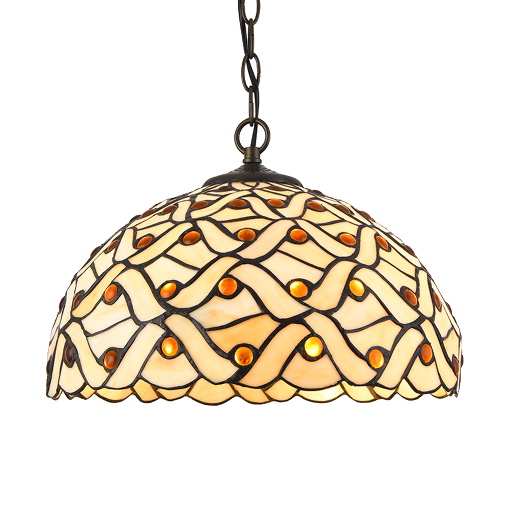 Lampa wisząca TIFFANY 2X60W E27 223 PREZENT