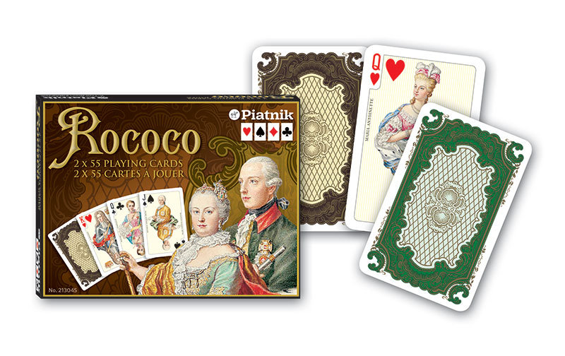 Piatnik Karty Lux 2 Talie Rococo (213045)