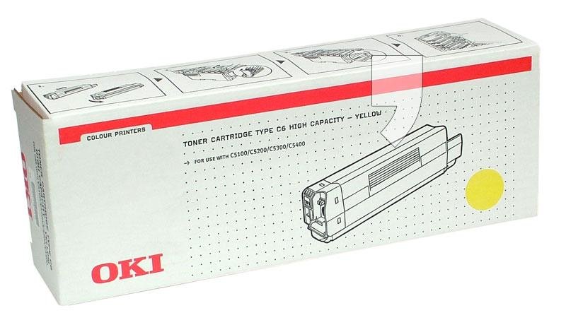 Zdjęcia - Tusze i tonery OKI 42127405 toner żółty, oryginalny 