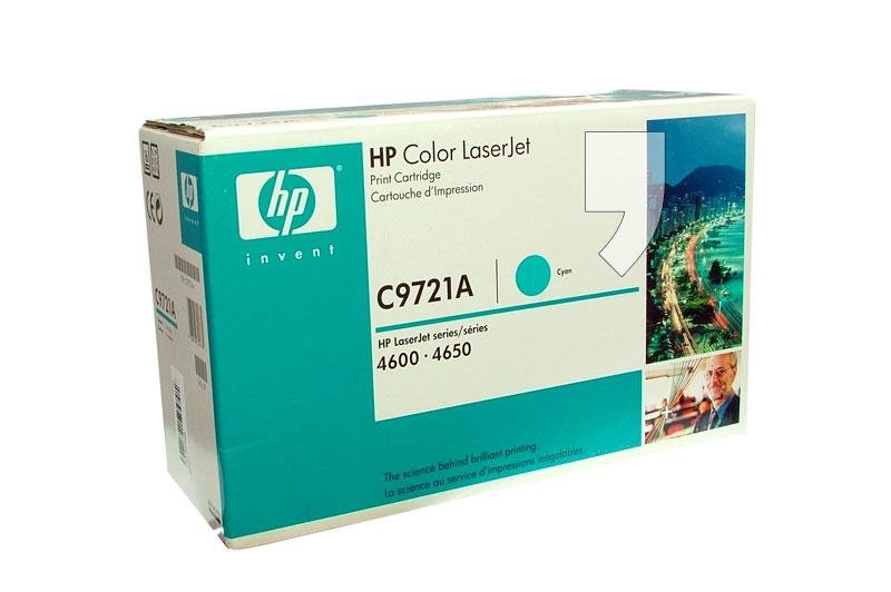 Toner HP C9721A cyan