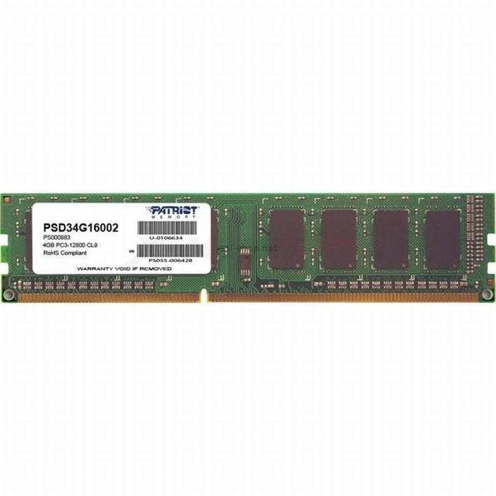 Patriot 4GB PSD34G16002 DDR3