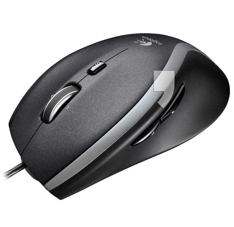 Logitech M500 Corded Mouse (910-003725)