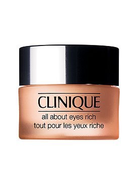 Clinique All About Eyes Rich Cream Bogaty krem redukujący sińce pod oczami, opuchliznę oraz linie i drobne zmarszczki 15ml