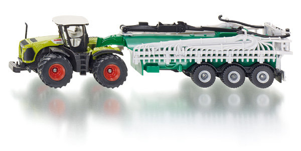 Siku Siku Traktor Class Xerion z cysterną