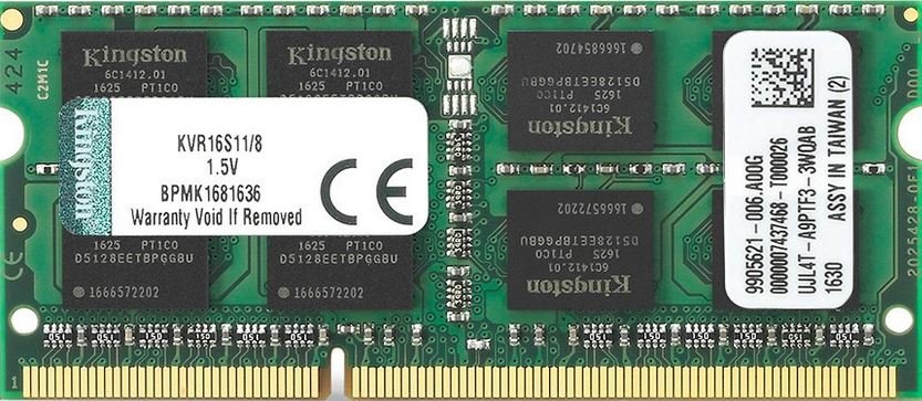 Kingston 8GB KVR16S11/8 DDR3