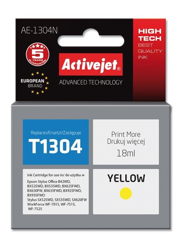 Tusz ACTIVEJET AE-1304N yellow do drukarki Epson