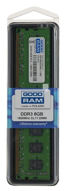 GoodRam 8GB GR1600D364L11/8G DDR3