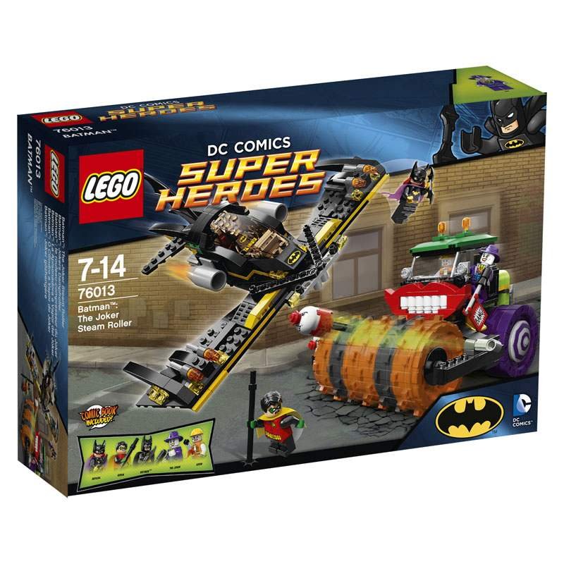 LEGO Super Heroes Batman: Parowy walec Jokera 76013