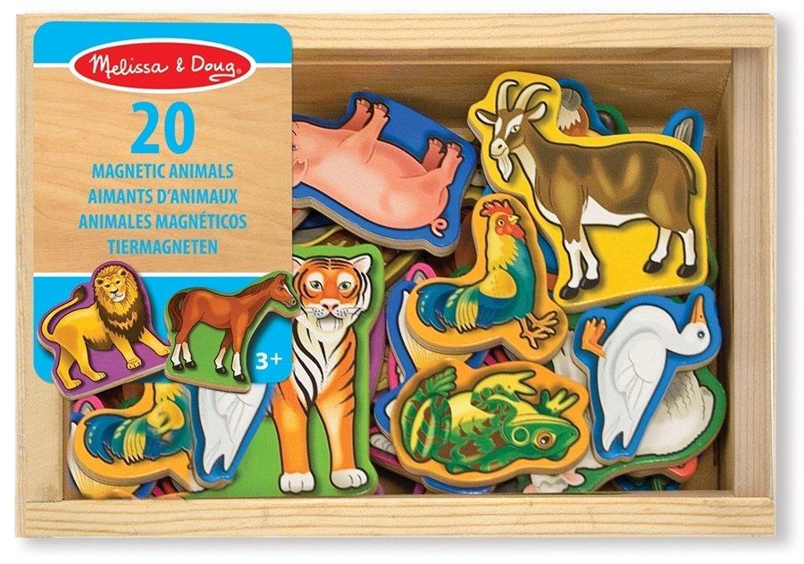 Melissa&Doug Magnesy zwierzątka 000772104753