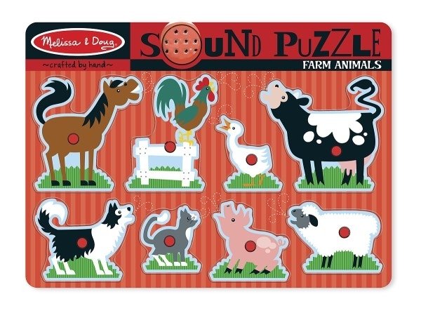 Melissa & Doug, puzzle drewniane Farma