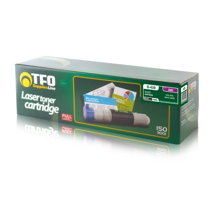 TelForceOne Toner OKI 43979202 - Zamiennik O-430 - Czarny 7 000 stron