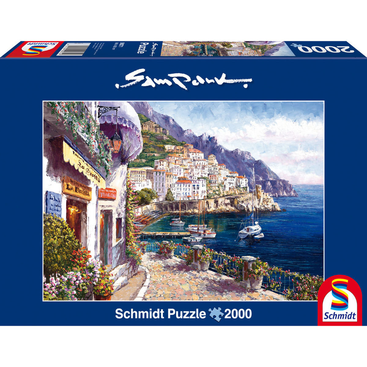 Schmidt Spiele 59271 - Sam Park, Amalfi am Nachmittag, 2000 Teile