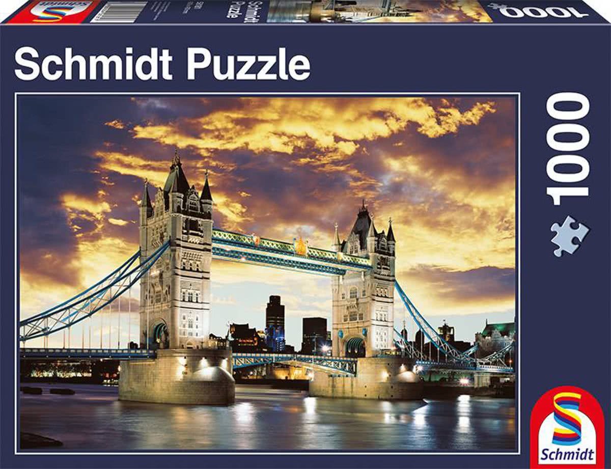 Schmidt Spiele Spiele, puzzle Tower Bridge Londyn