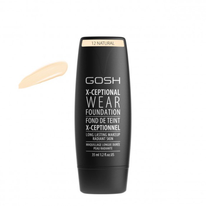 Gosh X-Ceptional Wear Make-Up Nr 12 Natural Podkład kryjący 35 ml