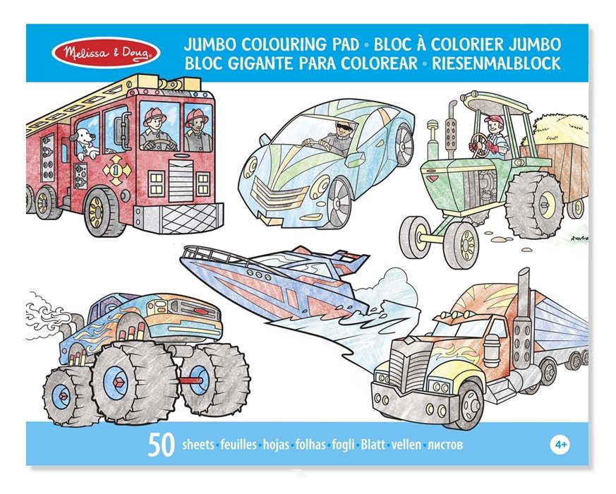 Melissa&Doug Jumbo, zestaw do kolorowania