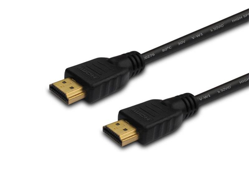 SAVIO Kabel HDMI10 m V1,4 3D HDMI A MĘSKIE - HDMI A MĘSKIE CL-34