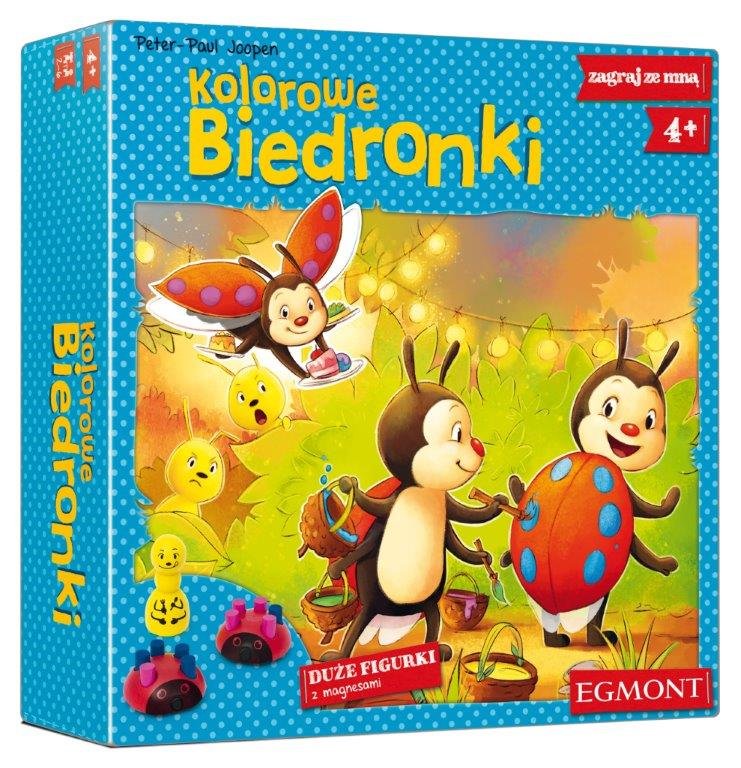 Egmont Kolorowe Biedronki Gra Logiczna
