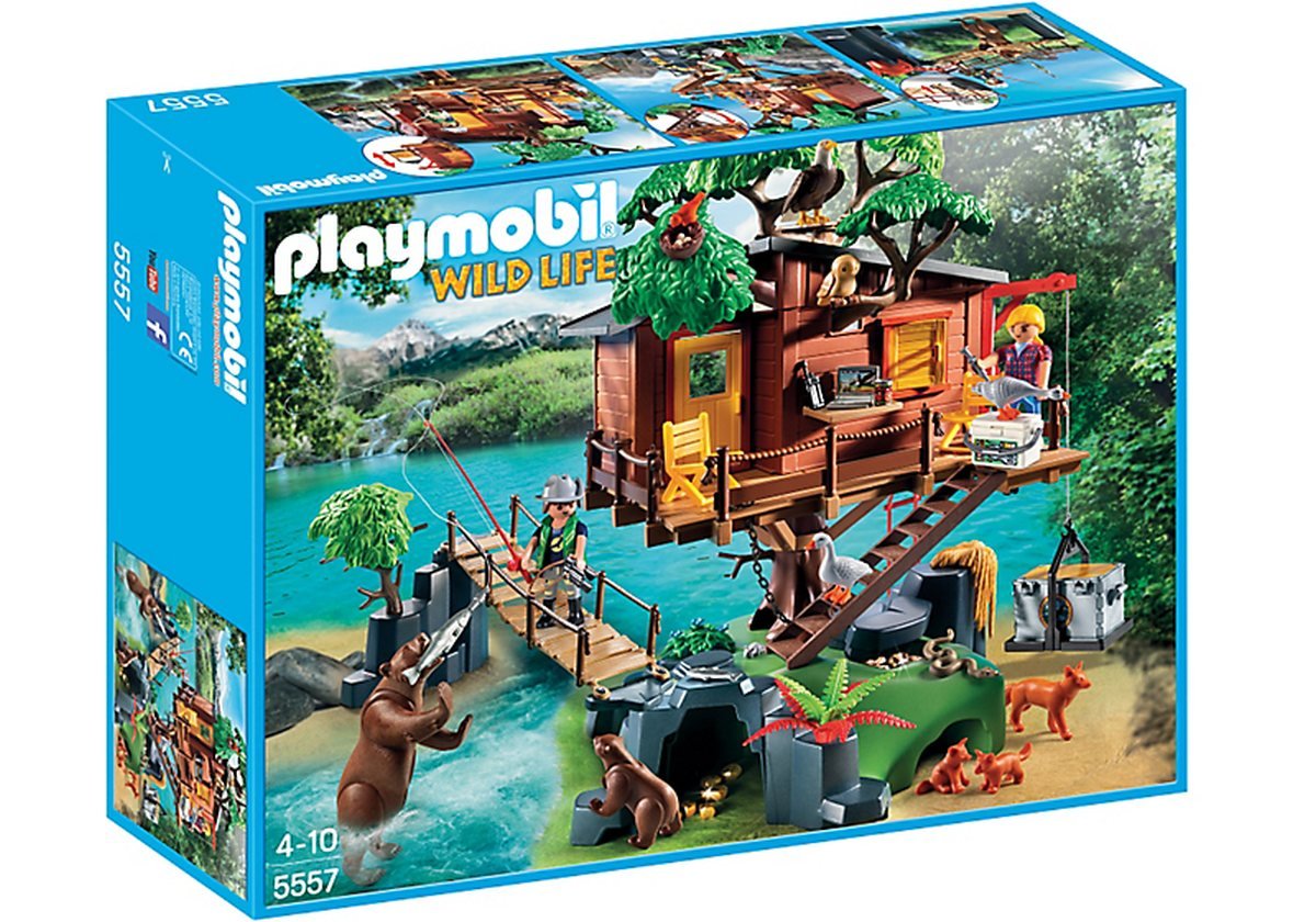 Playmobil Przygoda z domkiem na drzewie 5557