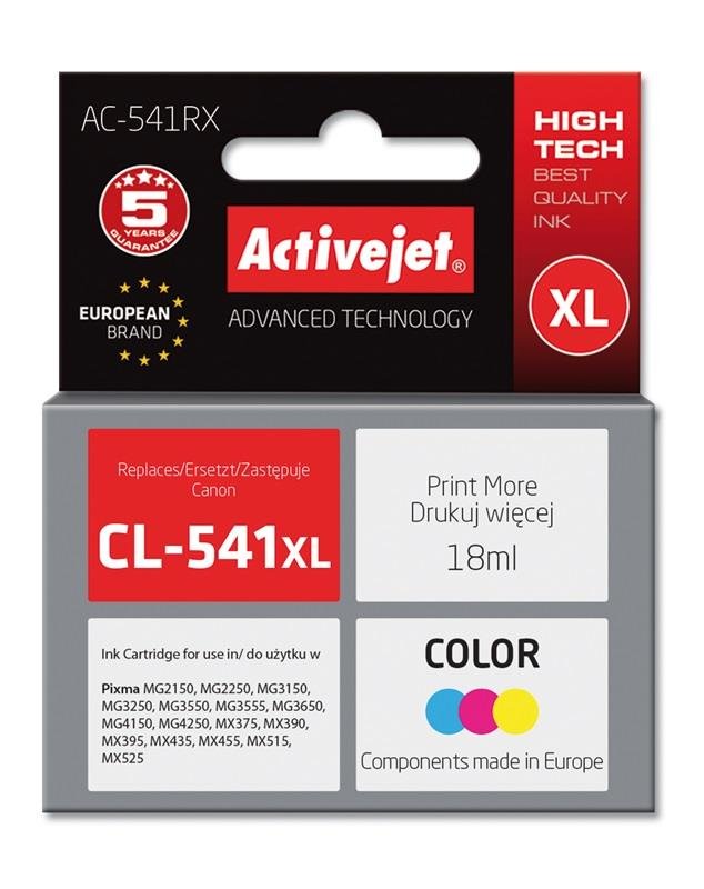 ActiveJet AC-541RX tusz kolorowy Canon CL-541XL