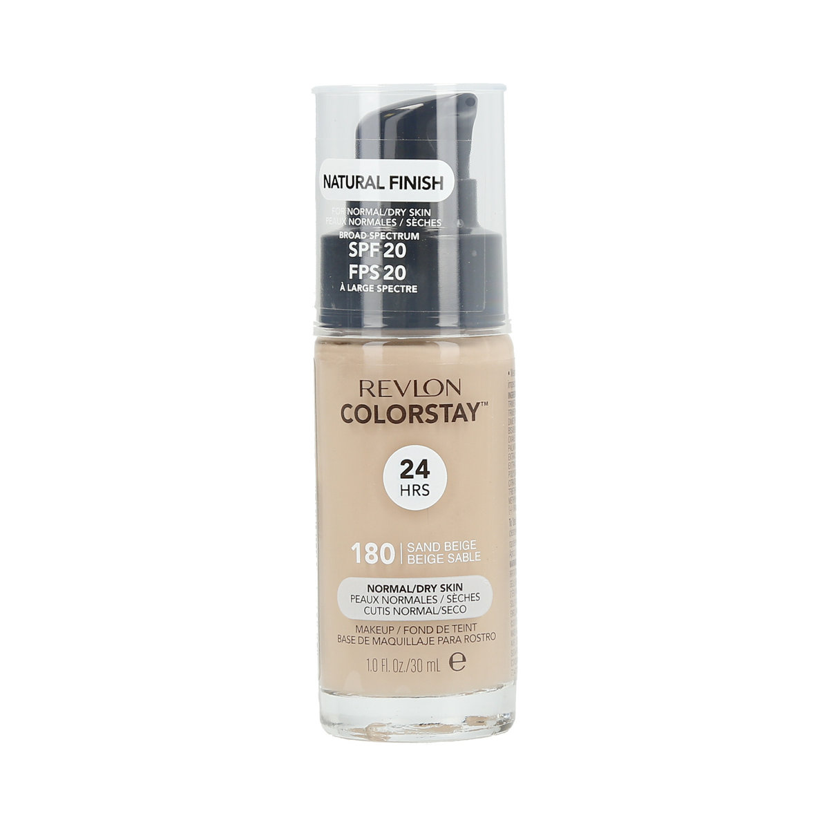 Revlon ColorStay podkład z pompką do skóry normalnej i suchej z kompleksem SoftFlex 180 Sand Beige 30ml