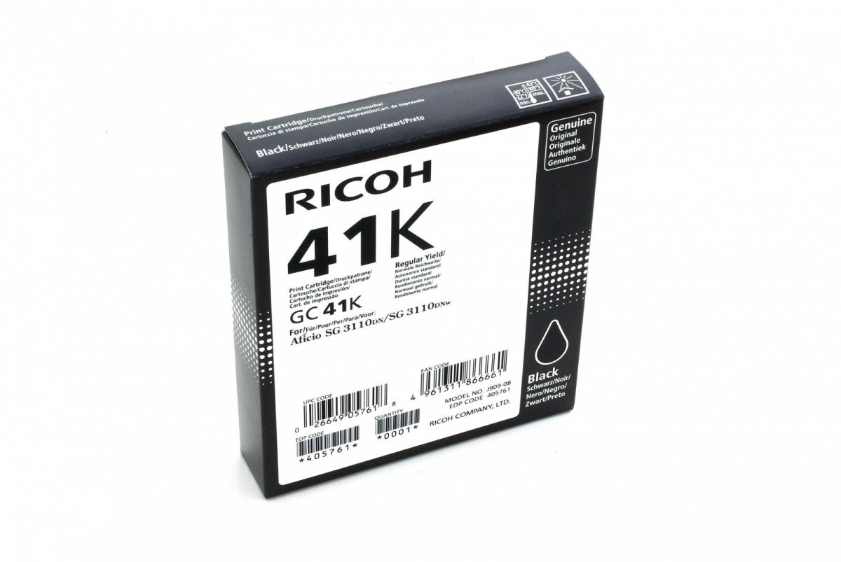 Ricoh Ricoh Żel czarny 2,5k GC41K 405761 ETRICGC4100