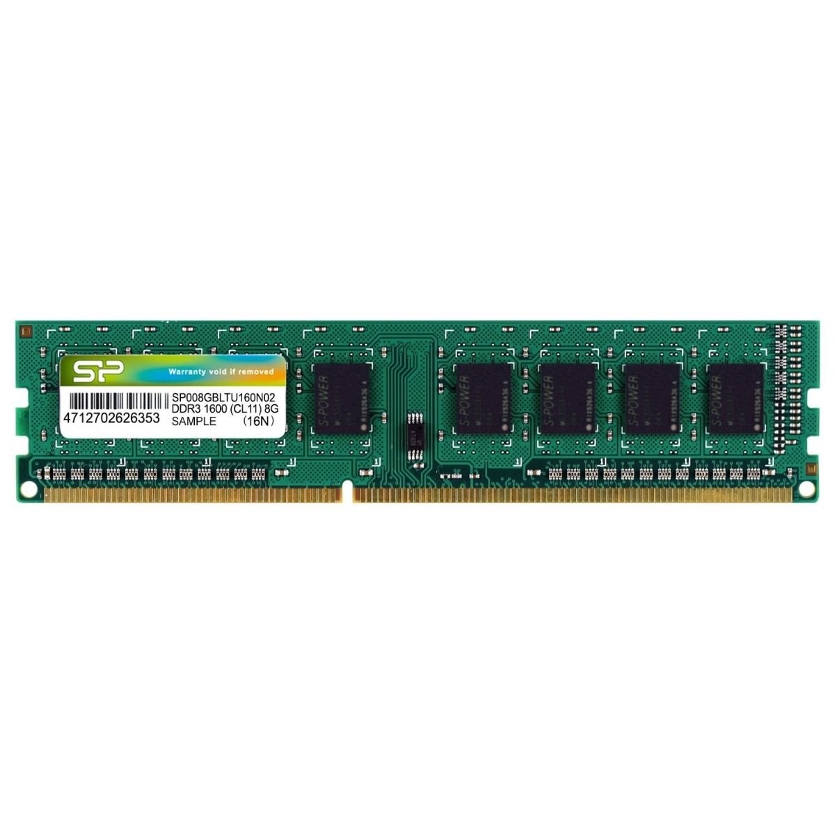 Silicon Power 8GB SP008GBLTU160N02 DDR3