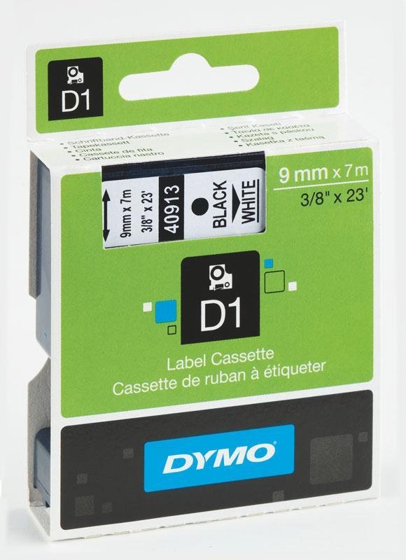 Dymo Taśma S0720680, biała, 9 mm x 7 m, 1 szt.