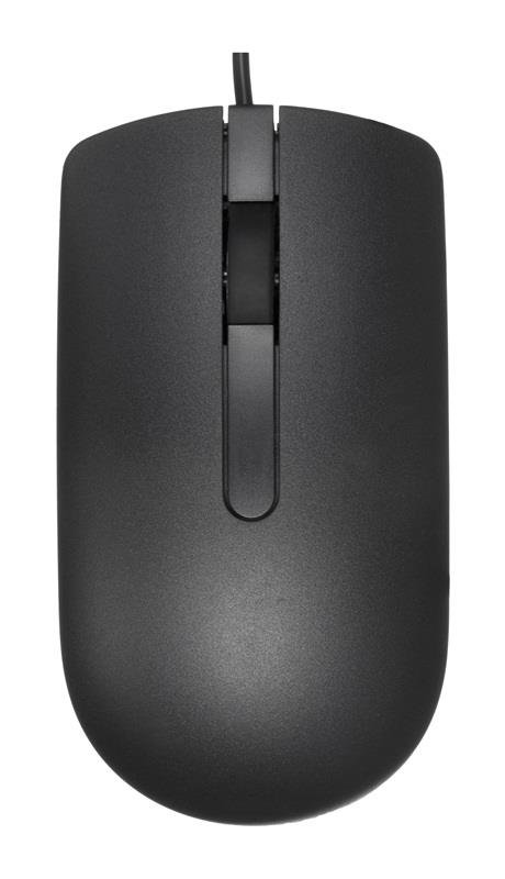 Dell Przewodowa mysz optyczna Usb czarna MS116