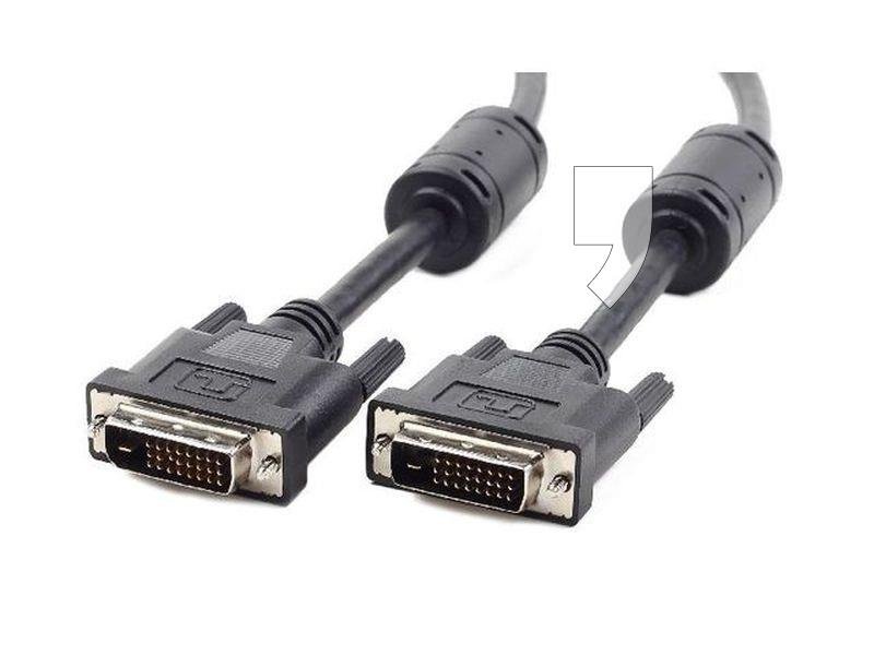 Gembird Kabel do monitora DVI - DVI 24+1 dual link1.8 m black (CC-DVI2-BK-6)